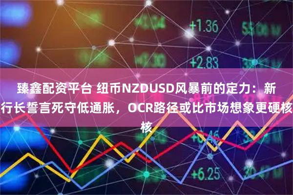 臻鑫配资平台 纽币NZDUSD风暴前的定力：新行长誓言死守低通胀，OCR路径或比市场想象更硬核